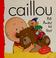 Go to record Caillou tidies his toys