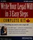 Go to record Write your legal will in 3 easy steps